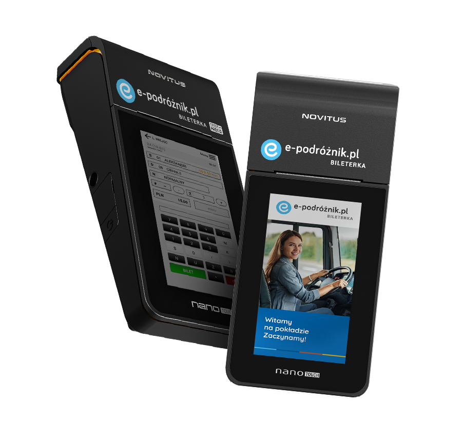 Bileterka e-podróżnik <br>Nano Touch