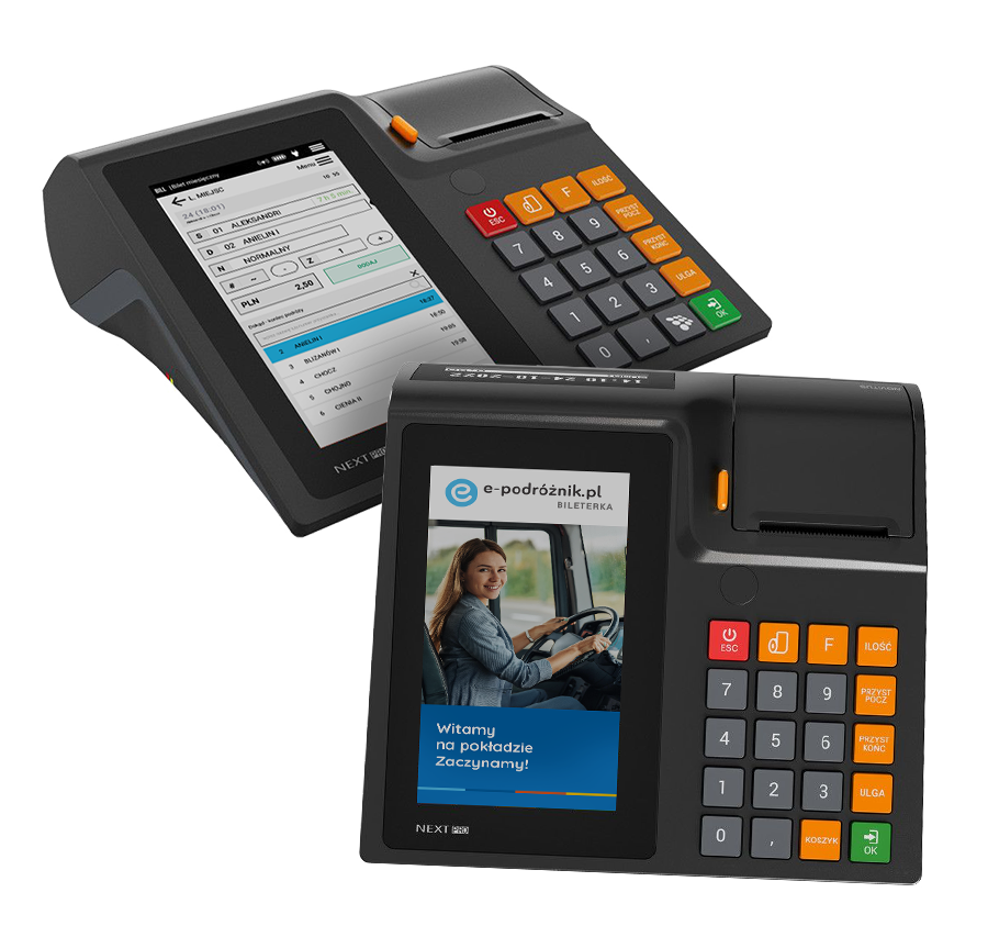 Bileterka autobusowa <br>e-podróżnik Next Pro